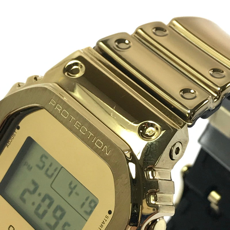 【中古品】【メンズ】 G-SHOCK ジーショック DIGITAL 5600 SERIES FINE METALLIC SERIES GM-5600YMG-9JF デジタル クォーツ腕時計 196-260420-na-27-tagh カラー：ゴールド 万代Net店