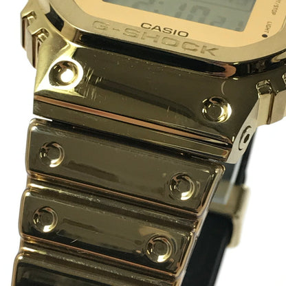 【中古品】【メンズ】 G-SHOCK ジーショック DIGITAL 5600 SERIES FINE METALLIC SERIES GM-5600YMG-9JF デジタル クォーツ腕時計 196-260420-na-27-tagh カラー：ゴールド 万代Net店