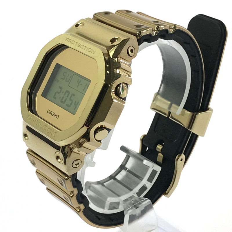 【中古品】【メンズ】 G-SHOCK ジーショック DIGITAL 5600 SERIES FINE METALLIC SERIES GM-5600YMG-9JF デジタル クォーツ腕時計 196-260420-na-27-tagh カラー：ゴールド 万代Net店