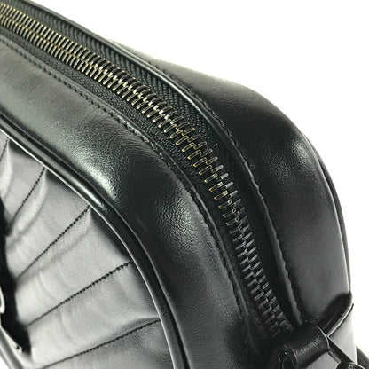 【中古品】【レディース】 SAINT LAURENT サンローラン QUILTED LEATHER LOU CAMERA BAG GUE520534 キルティング レザー ルー カメラバッグ ショルダーバッグ カバン 180-260503-na-05-tagh カラー：ブラック 万代Net店