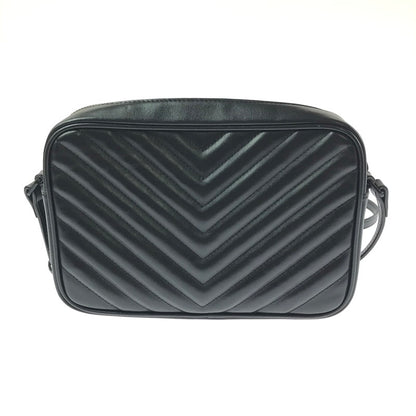 【中古品】【レディース】 SAINT LAURENT サンローラン QUILTED LEATHER LOU CAMERA BAG GUE520534 キルティング レザー ルー カメラバッグ ショルダーバッグ カバン 180-260503-na-05-tagh カラー：ブラック 万代Net店