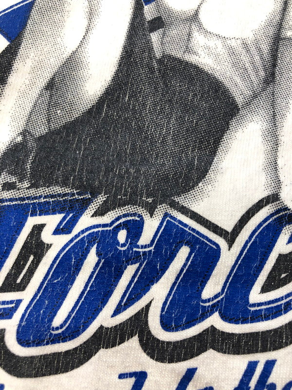 【現状渡し品】【メンズ】 ANVIL アンビル 90'S U.S.AIR FORCE PINNAP GIRL RINGERNECK S/S T-SHIRT 90年代 ピンナップガール リンガーネック Tシャツ 半袖Tシャツ 146-260425-na-02-tagh サイズ：L カラー：ホワイト 万代Net店