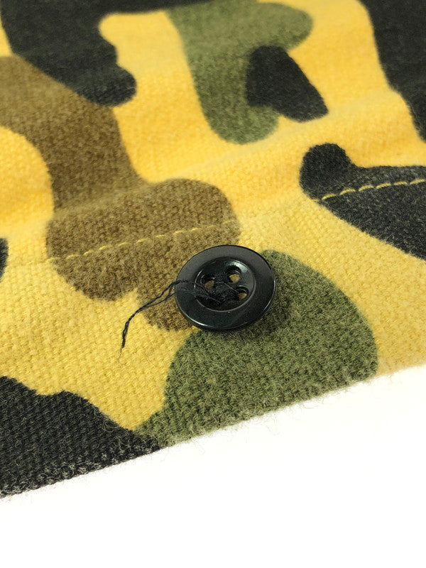 【中古品】【メンズ】 A BATHING APE アベイシングエイプ 1ST CAMO L/S SHIRT カモ 長袖シャツ 142-260425-na-09-tagh サイズ：S カラー：カモ 万代Net店
