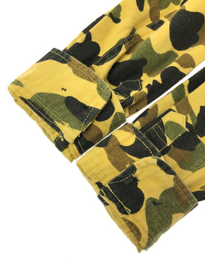 【中古品】【メンズ】 A BATHING APE アベイシングエイプ 1ST CAMO L/S SHIRT カモ 長袖シャツ 142-260425-na-09-tagh サイズ：S カラー：カモ 万代Net店