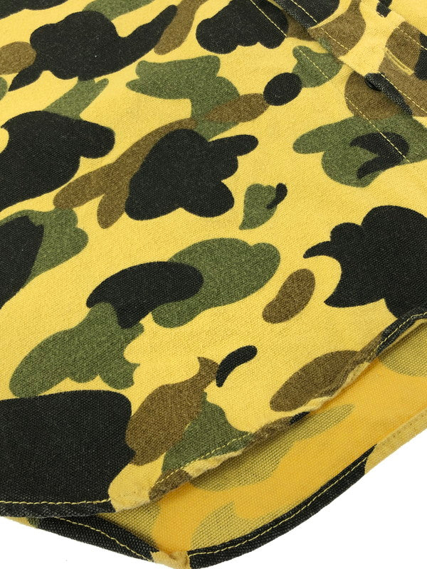 【中古品】【メンズ】 A BATHING APE アベイシングエイプ 1ST CAMO L/S SHIRT カモ 長袖シャツ 142-260425-na-09-tagh サイズ：S カラー：カモ 万代Net店