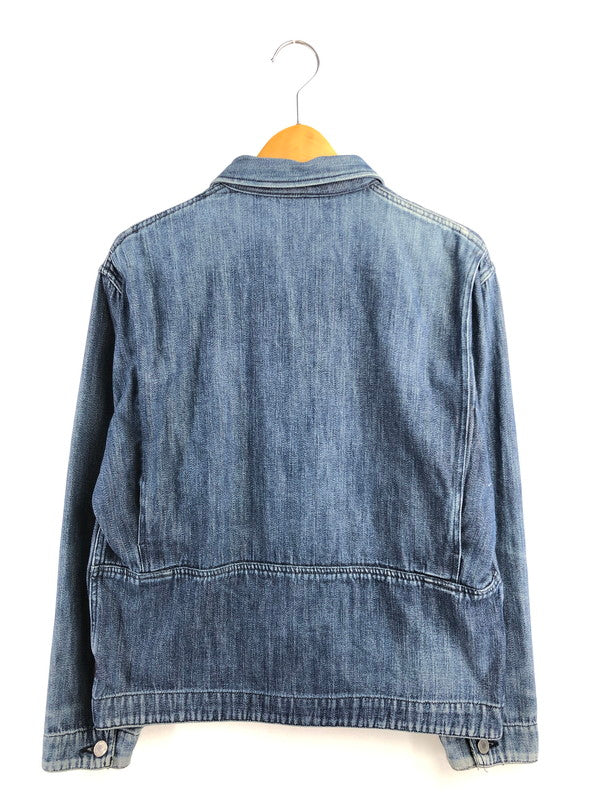 【中古品】【メンズ】 GOODENOUGH グッドイナフ 00's HERRINGBONE ZIP-UP JACKET ヘリンボーンジップアップジャケット アウター 142-260426-rt-04-tagh サイズ：M カラー：ブルー 万代Net店