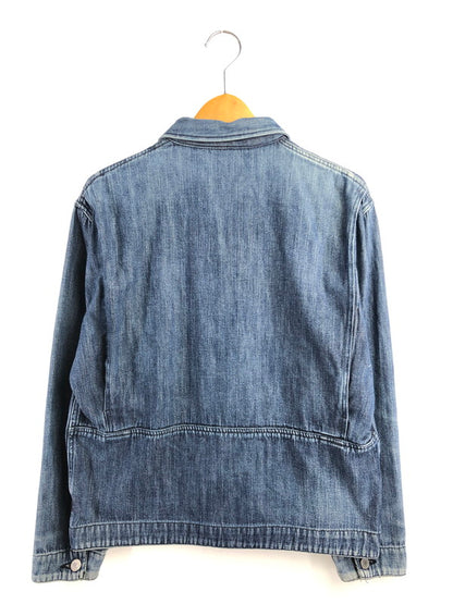 【中古品】【メンズ】 GOODENOUGH グッドイナフ 00's HERRINGBONE ZIP-UP JACKET ヘリンボーンジップアップジャケット アウター 142-260426-rt-04-tagh サイズ：M カラー：ブルー 万代Net店