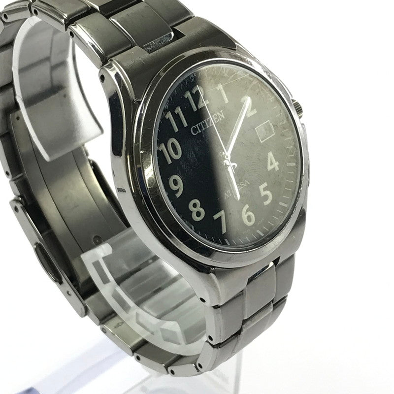 【中古品】【メンズ】 CITIZEN シチズン ATTESA ECO DRIVE H10-T011331 アテッサ エコドライブ ソーラー 腕時計 余りコマ3個 197-260420-na-26-tagh カラー：シルバー 万代Net店