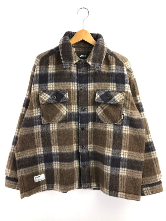 【中古品】【メンズ】 SCHOTT ショット SHAGGY PLAID SHIRT 782-4220007 シャギー プレイド シャツ トップス 145-260430-rt-07-tagh サイズ：M カラー：マルチカラー 万代Net店