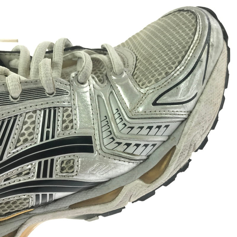 【中古品】【メンズ】 ASICS アシックス GEL-KAYANO 14 F450423 ゲル-カヤノ スニーカー 靴 162-260913-rt-30-tagh サイズ：26.5cm US8 1/2 カラー：シルバー 万代Net店