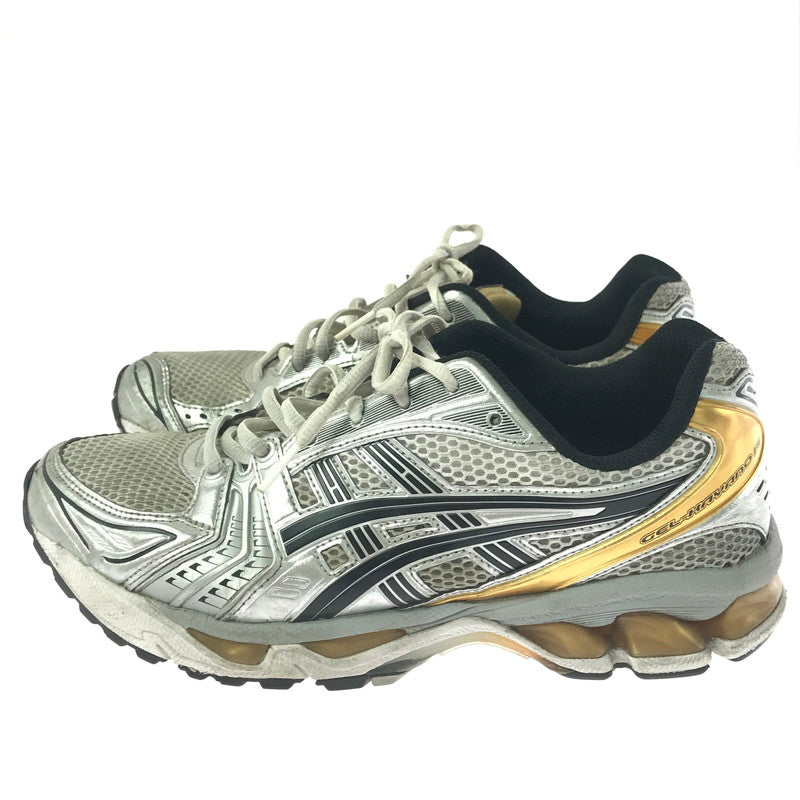 【中古品】【メンズ】 ASICS アシックス GEL-KAYANO 14 F450423 ゲル-カヤノ スニーカー 靴 162-260913-rt-30-tagh サイズ：26.5cm US8 1/2 カラー：シルバー 万代Net店