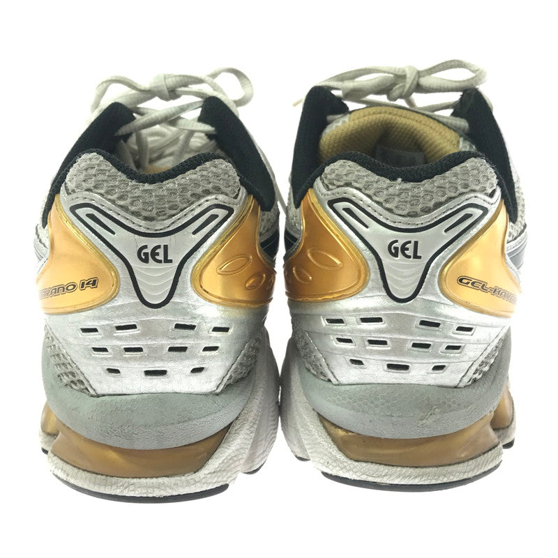 【中古品】【メンズ】 ASICS アシックス GEL-KAYANO 14 F450423 ゲル-カヤノ スニーカー 靴 162-260913-rt-30-tagh サイズ：26.5cm US8 1/2 カラー：シルバー 万代Net店