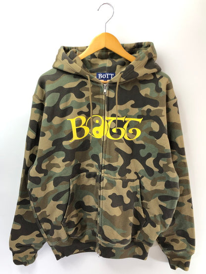 【中古品】【メンズ】 BOTT ボット 2Y ZIP HOODIE 261BOTT59 ジップ フーディー パーカー 142-260423-na-02-tagh サイズ：L カラー：カモ 万代Net店
