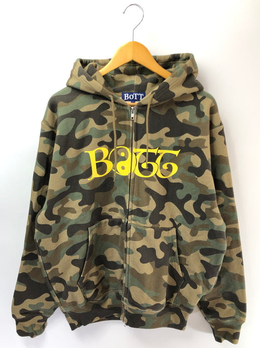 【中古品】【メンズ】 BOTT ボット 2Y ZIP HOODIE 261BOTT59 ジップ フーディー パーカー 142-260423-na-02-tagh サイズ：L カラー：カモ 万代Net店