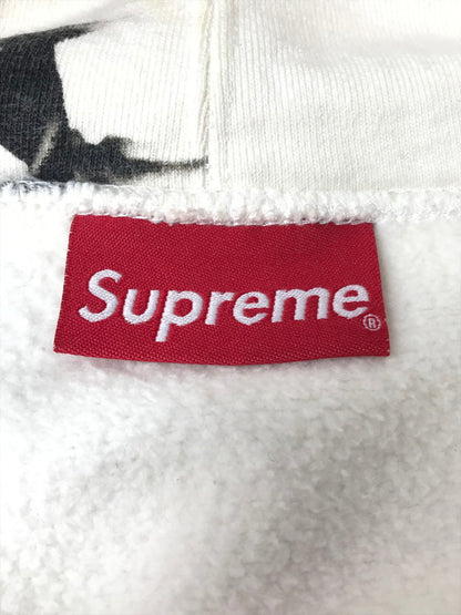 【中古品】【メンズ】 SUPREME シュプリーム 20AW STUDDED COLLARS HOODED SWEATSHIRT スタッズ カラーズ フーデッド スウェットシャツ パーカー 149-260424-rt-24-tagh サイズ：M カラー：ホワイト 万代Net店