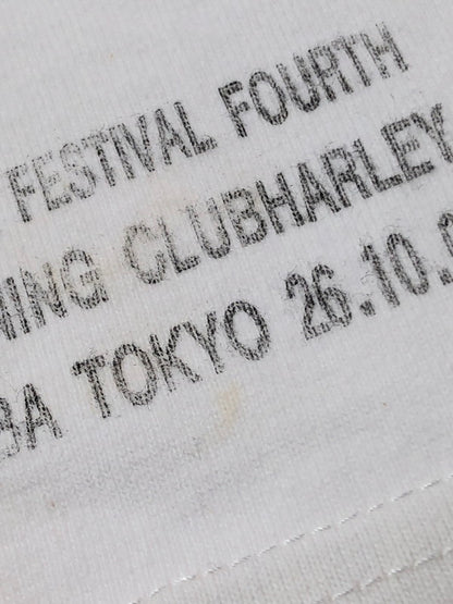 【中古品】【メンズ】 The REAL McCOY'S ザリアルマッコイズ S/S LOGO TEE MZ8100 ロゴTシャツ 半袖Tシャツ 145-260509-na-08-tag サイズ：40 カラー：ホワイト 万代Net店