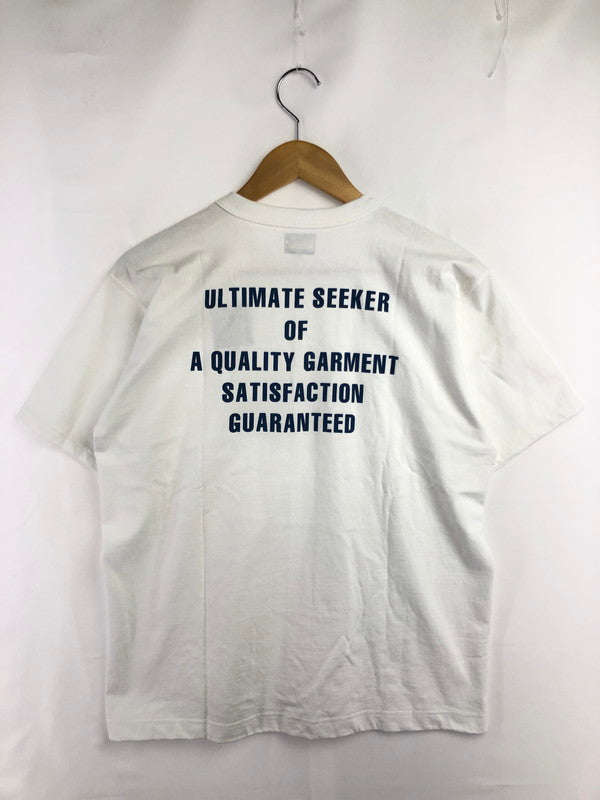【中古品】【メンズ】 The REAL McCOY'S ザリアルマッコイズ S/S LOGO TEE MZ8100 ロゴTシャツ 半袖Tシャツ 145-260509-na-08-tag サイズ：40 カラー：ホワイト 万代Net店