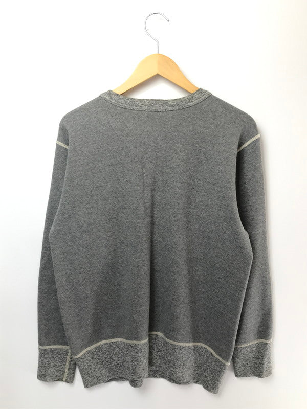 【中古品】【メンズ】 WHITESVILLE ホワイトビル SWEATSHIRT GRAY 前V スウェットシャツ トレーナー トップス 145-260503-rt-10-tag サイズ：M カラー：グレー 万代Net店
