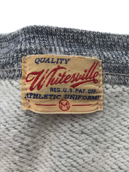 【中古品】【メンズ】 WHITESVILLE ホワイトビル SWEATSHIRT GRAY 前V スウェットシャツ トレーナー トップス 145-260503-rt-10-tag サイズ：M カラー：グレー 万代Net店
