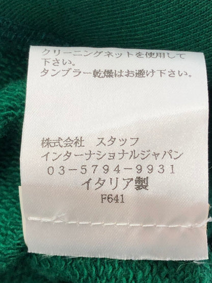 【中古品】【メンズ】 MAISON MARGIELA メゾンマルジェラ CREWNECK SWEAT 30GU000825191 エルボーパッチ 前Vガゼット クルーネック スウェット トレーナー 141-260422-na-13-tagh サイズ：44 カラー：グリーン 万代Net店