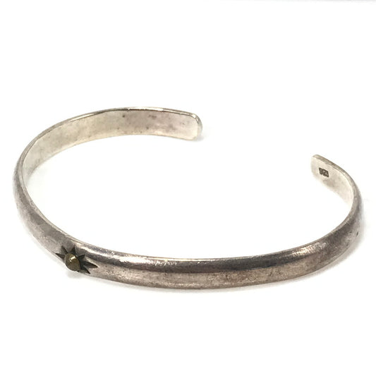 【現状渡し品】【メンズ】 SV925 SUN SYMBOL BANGLE サンシンボル バングル アクセサリー 192-260624-na-10-tagh カラー：シルバー 万代Net店