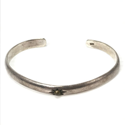 【現状渡し品】【メンズ】 SV925 SUN SYMBOL BANGLE サンシンボル バングル アクセサリー 192-260624-na-10-tagh カラー：シルバー 万代Net店