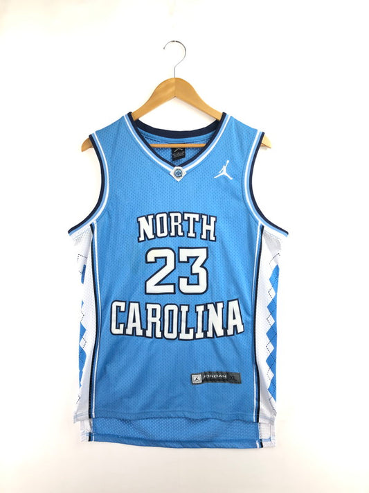 【中古品】【メンズ】 JORDAN NORTH CAROLINA ジョーダン ノース カロライナ GAME SHIRT ゲームシャツ トップス 146-260516-rt-02-tagh サイズ：XL カラー：ライトブルー 万代Net店