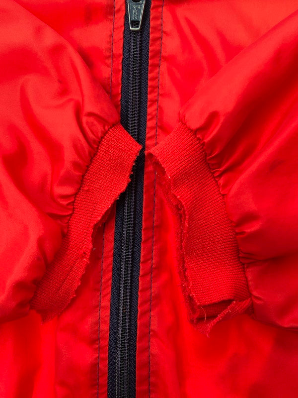 【現状渡し品】【メンズ】 NIKE ナイキ 80'S NYLON JACKET ナイロンジャケット 紺タグ ライトアウター 146-260422-na-15-tagh サイズ：L カラー：レッド/ネイビー 万代Net店