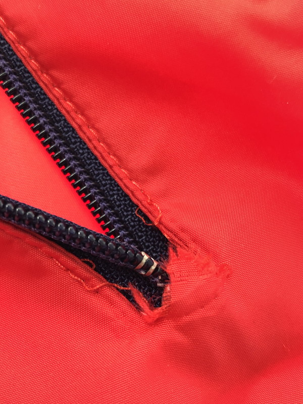 【現状渡し品】【メンズ】 NIKE ナイキ 80'S NYLON JACKET ナイロンジャケット 紺タグ ライトアウター 146-260422-na-15-tagh サイズ：L カラー：レッド/ネイビー 万代Net店