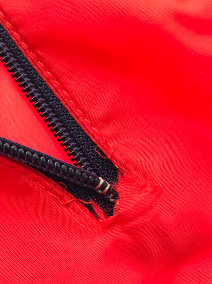 【現状渡し品】【メンズ】 NIKE ナイキ 80'S NYLON JACKET ナイロンジャケット 紺タグ ライトアウター 146-260422-na-15-tagh サイズ：L カラー：レッド/ネイビー 万代Net店