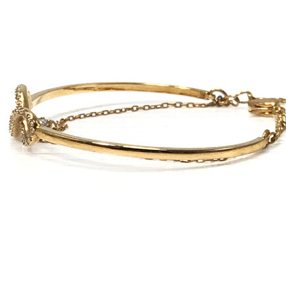 【中古品】【レディース】 SWAROVSKI スワロフスキー INFINITY BRACELET インフィニティー ブレスレット アクセサリー 192-260624-na-06-tagh カラー：ゴールド 万代Net店