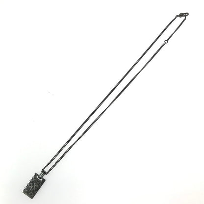 【中古品】【メンズ】 GUCCI グッチ SV925 ディマンティッシマ ペンダント ネックレス 341899 アクセサリー 182-260420-na-25-tagh カラー：ブラック系 万代Net店