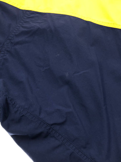【中古品】【メンズ】 BALENCIAGA バレンシアガ DOUBLE HEM WINDBREAKER BL05 508530 TXD12 ダブルヘム ウィンドブレーカー ライトアウター 141-260423-na-14-tagh サイズ：44 カラー：イエロー/ネイビー 万代Net店