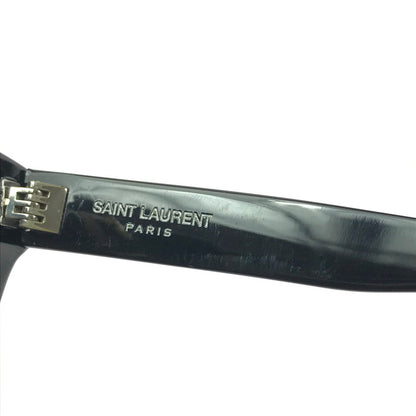 【中古品】【メンズ】 SAINT LAURENT サンローラン BOLD1 002 SUNGLASSES サングラス アイウェア アクセサリー 203-260420-na-23-tagh サイズ：54□20 140 カラー：ブラック 万代Net店
