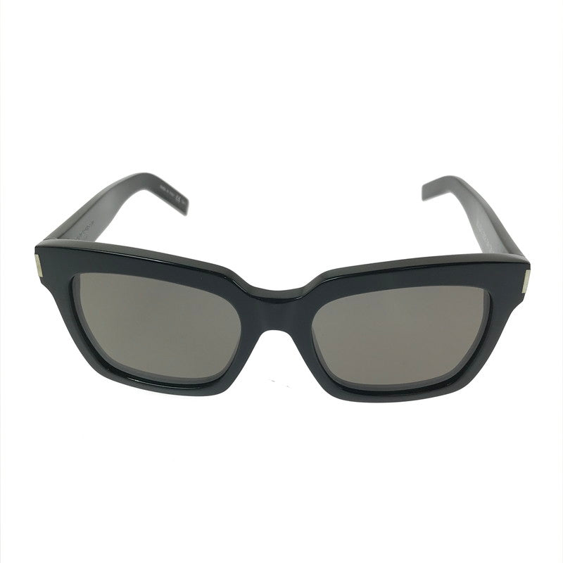 【中古品】【メンズ】 SAINT LAURENT サンローラン BOLD1 002 SUNGLASSES サングラス アイウェア アクセサリー 203-260420-na-23-tagh サイズ：54□20 140 カラー：ブラック 万代Net店