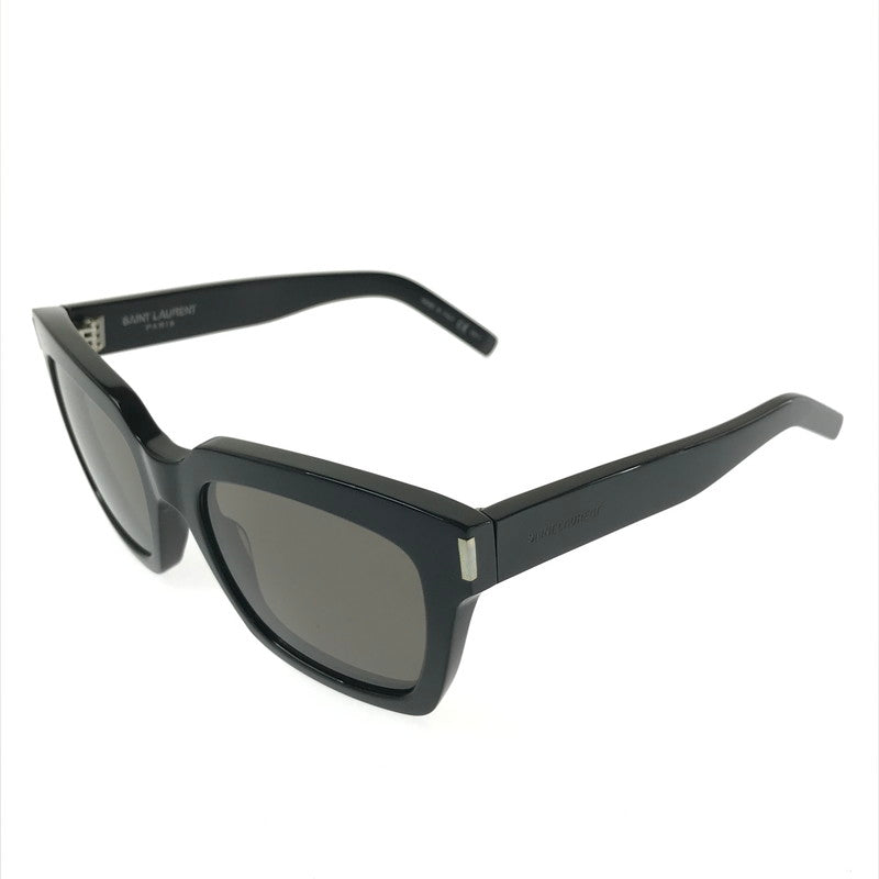 【中古品】【メンズ】 SAINT LAURENT サンローラン BOLD1 002 SUNGLASSES サングラス アイウェア アクセサリー 203-260420-na-23-tagh サイズ：54□20 140 カラー：ブラック 万代Net店