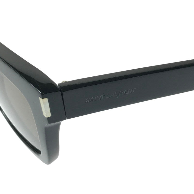 【中古品】【メンズ】 SAINT LAURENT サンローラン BOLD1 002 SUNGLASSES サングラス アイウェア アクセサリー 203-260420-na-23-tagh サイズ：54□20 140 カラー：ブラック 万代Net店