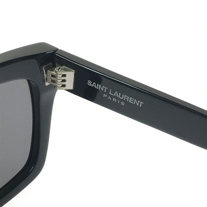 【中古品】【メンズ】 SAINT LAURENT サンローラン BOLD1 002 SUNGLASSES サングラス アイウェア アクセサリー 203-260420-na-23-tagh サイズ：54□20 140 カラー：ブラック 万代Net店