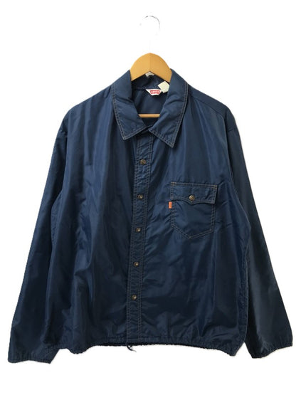 【中古品】【メンズ】 LEVI'S リーバイス 70's NYLON COACH JACKET ナイロンコーチ ジャケット USA製 ボタン裏70 オレンジタブ ライトアウター 146-260425-rt-04-tagh サイズ：不明 下記参照 カラー：ネイビー 万代Net店