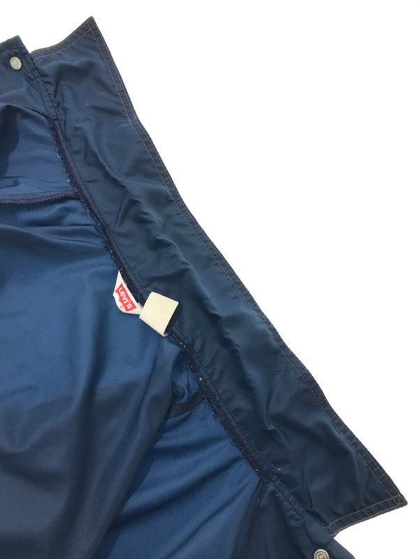 【中古品】【メンズ】 LEVI'S リーバイス 70's NYLON COACH JACKET ナイロンコーチ ジャケット USA製 ボタン裏70 オレンジタブ ライトアウター 146-260425-rt-04-tagh サイズ：不明 下記参照 カラー：ネイビー 万代Net店