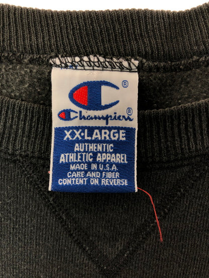 【中古品】【メンズ】 CHAMPION チャンピオン 90’s CREWNECK SWEAT 90年代 クルーネック スウェット USA製 青タグ トレーナー トップス 146-260516-rt-23-tagh サイズ：XXL カラー：部落 万代Net店
