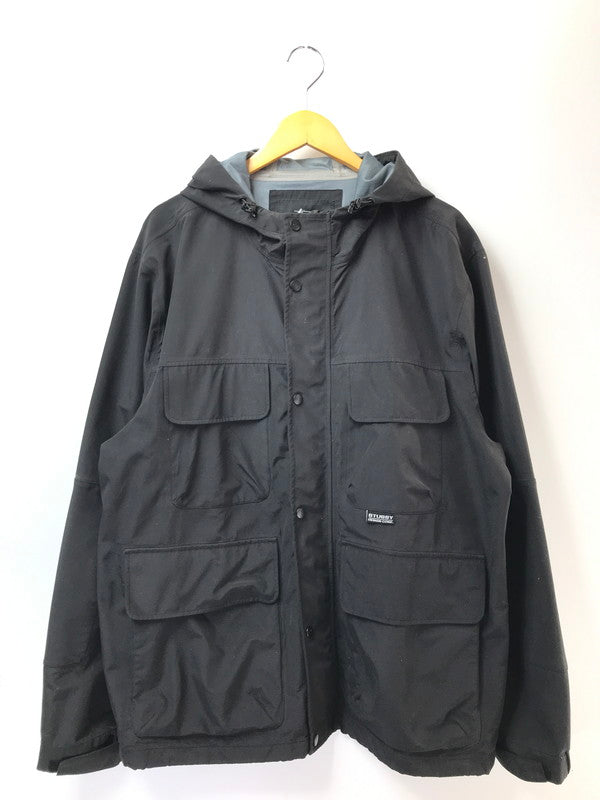 【中古品】【メンズ】 STUSSY ステューシー SOLID TAPED SEAM FIELD JACKET 115529 ソリッドテープシームフィールドジャケット アウター 142-260425-rt-15-tagh サイズ：XL カラー：ブラック 万代Net店