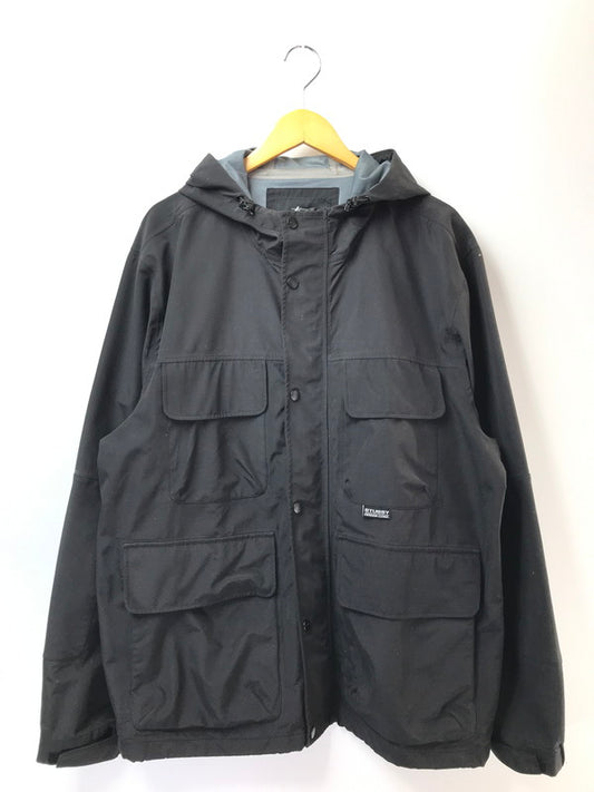 【中古品】【メンズ】 STUSSY ステューシー SOLID TAPED SEAM FIELD JACKET 115529 ソリッドテープシームフィールドジャケット アウター 142-260425-rt-15-tagh サイズ：XL カラー：ブラック 万代Net店