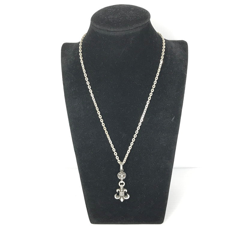 【中古品】【メンズ】 CHROME HEARTS クロムハーツ 1BALL BS FLEUR ワンボールフレアチャーム ペンダントトップ アクセサリー 190-260417-rt-21-tagh カラー：シルバー 万代Net店