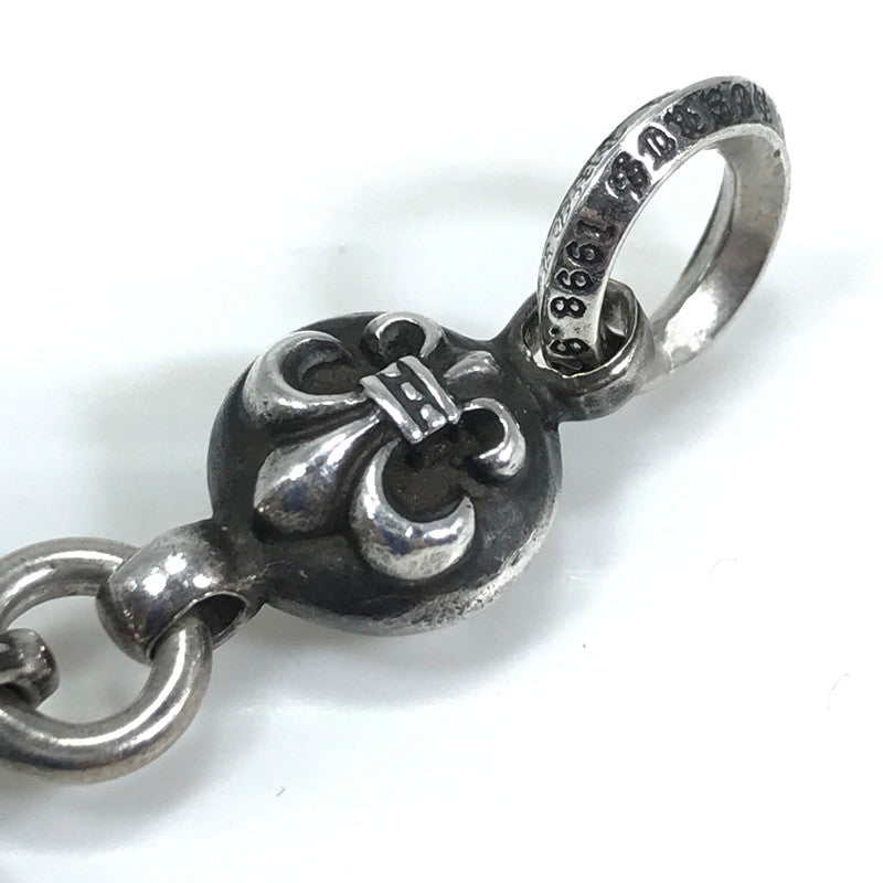 【中古品】【メンズ】 CHROME HEARTS クロムハーツ 1BALL BS FLEUR ワンボールフレアチャーム ペンダントトップ アクセサリー 190-260417-rt-21-tagh カラー：シルバー 万代Net店