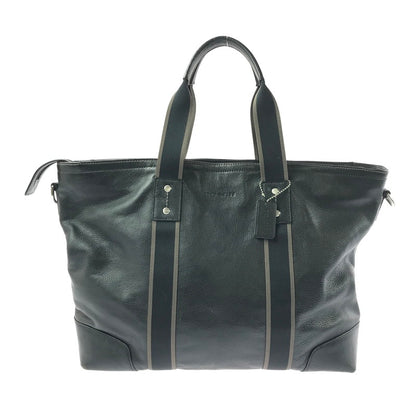 【中古品】【メンズ】 COACH コーチ F71248 TOTE BAG トート バッグ 鞄 カバン 188-260707-ty-06-tagh カラー：ブラック 万代Net店