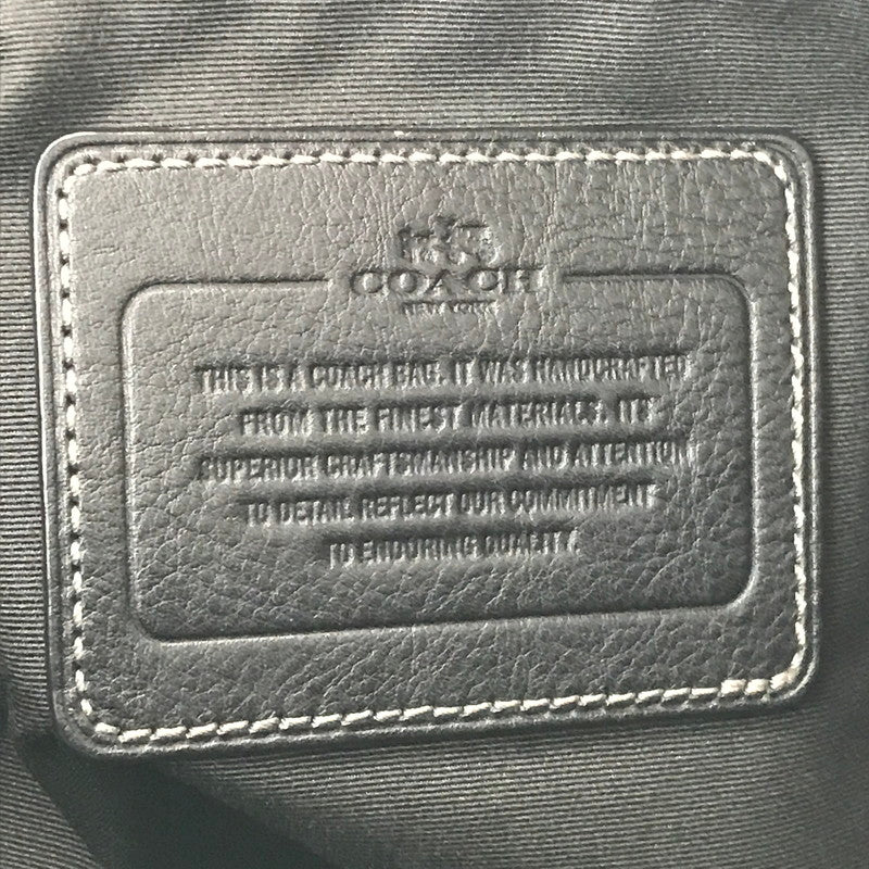【中古品】【メンズ】 COACH コーチ F71248 TOTE BAG トート バッグ 鞄 カバン 188-260707-ty-06-tagh カラー：ブラック 万代Net店