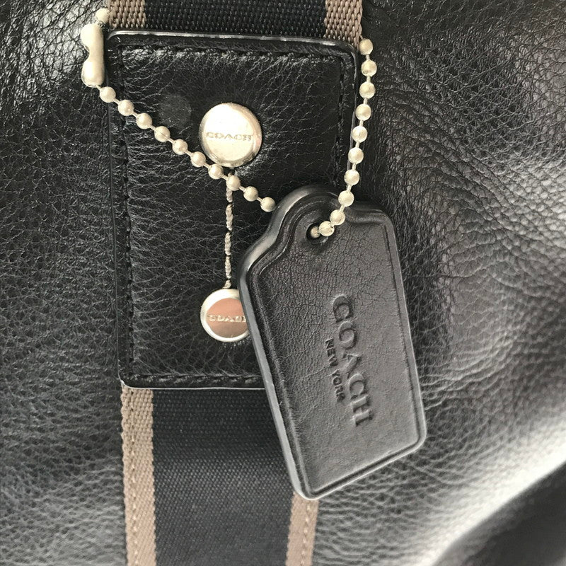 【中古品】【メンズ】 COACH コーチ F71248 TOTE BAG トート バッグ 鞄 カバン 188-260707-ty-06-tagh カラー：ブラック 万代Net店