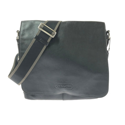 【中古品】【メンズ】 COACH コーチ F70555 SHOULDER BAG ショルダー バッグ 鞄 カバン 188-260704-ty-10-tagh カラー：ブラック 万代Net店