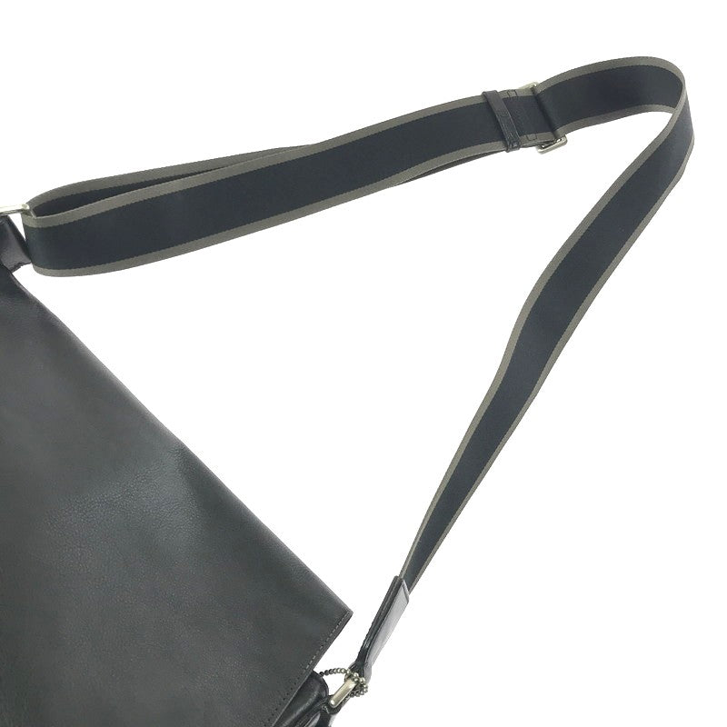 【中古品】【メンズ】 COACH コーチ F70555 SHOULDER BAG ショルダー バッグ 鞄 カバン 188-260704-ty-10-tagh カラー：ブラック 万代Net店